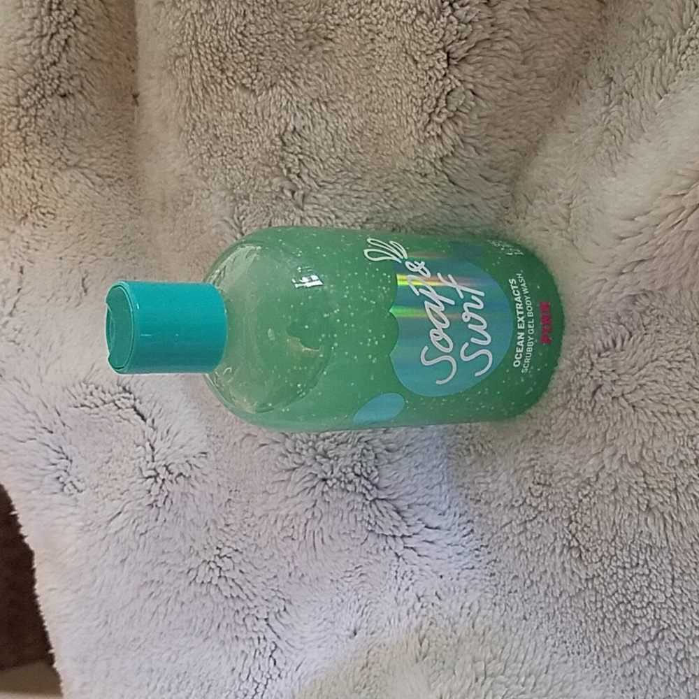 PINK Soap & Surf scrubby gel body wash